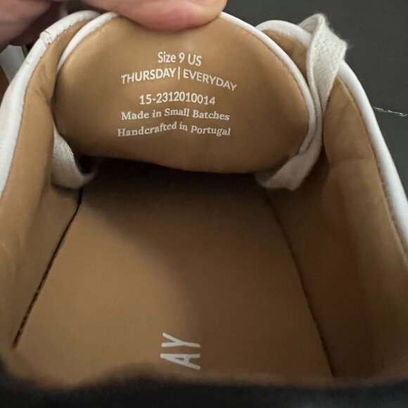 Thursday Boot Company White and Tan Sneakers - Picture 9 of 13